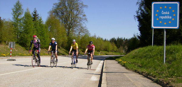 Christian, Chris, H.D., Thomas auf Dreiländertour