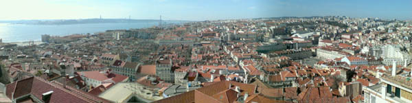 Panorama von Lisboa (Copyright Christian Gebauer)